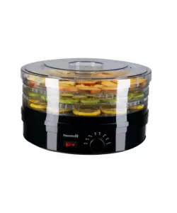 Deshidrator de alimente electric Hausberg HB810N 250 W negru/rosu/bleu Deshidrator de alimente electric Hausberg HB810N 250 W negru/rosu/bleu