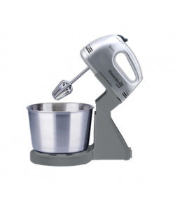 Mixer Cu Bol HAUSBERG HB-3551GR, 7 viteze, putere 250W, BOL DIN INOX DE 2L, Gri