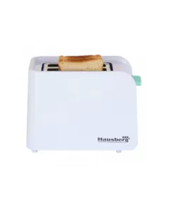 Prajitor de paine Hausberg HB-195B, 750 W, 2 felii, functie decongelare, functie reincalzire, 6 trepte putere, alb/bleu Prajitor de paine Hausberg HB-195B, 750 W, 2 felii, functie decongelare, functie reincalzire, 6 trepte putere, alb/bleu