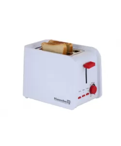 Prajitor de paine Hausberg HB-195R, 750 W, 2 felii, functie decongelare, functie reincalzire, 6 trepte putere, alb/rosu Prajitor de paine Hausberg HB-195R, 750 W, 2 felii, functie decongelare, functie reincalzire, 6 trepte putere, alb/rosu