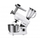 Robot de bucatarie multifunctional All-in-one Hausberg HB-7605AB, 1000 W, mixer/blender/tocat carne, Alb