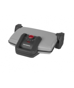Sandwich-maker Hausberg HB631GR, 1600-1800W, Placi antiaderente, Gri/Inox