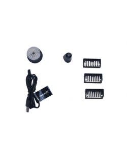 Set Barbierit 3 in 1 Hausberg HB-75, putere 5W, voltaj 3.7V, Auriu/Negru