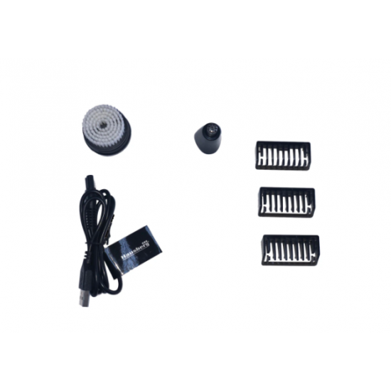 Set Barbierit 3 in 1 Hausberg HB-75, putere 5W, voltaj 3.7V, Auriu/Negru