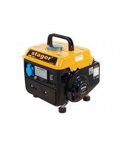 Stager GG 950DC generator open-frame 0.72kW, monofazat, amestec ulei/benzina, pornire la sfoara