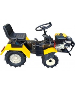 ProGARDEN Campo1856-4WDH Mini tractor 4x4 18CP hidraulic, benzina, 4+1 viteze, freza tractata