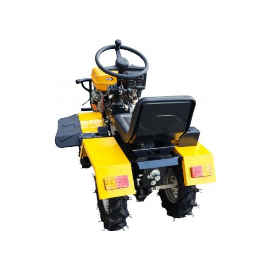 ProGARDEN Campo1856-4WDH Mini tractor 4x4 18CP hidraulic, benzina, 4+1 viteze, freza tractata