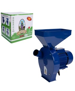 Moara electrica de macinat Porumb, grâu, orz, stiulete intreg, uruiala Micul Fermier Nr. 2  Bobinaj Cupru, 2500 W, 200 kg/h