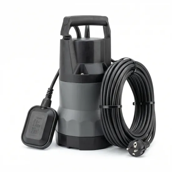Pompa submersibila apa curata KEPEIDA QDXN750F, 0.75 kW, debit max 130 L/min, inaltime maxima refulare 8.5 metri, bobinaj 100% cupru, tehnologie si design italian