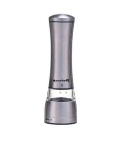 Rasnita sare/piper Hausberg HB-H7600, Manuala, corp din inox 22 cm