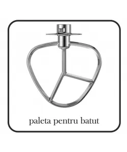 Mixer cu bol HAUSBERG HB-7620GR, putere 700-800W, 5 litri, 6 viteze, Gri