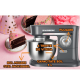 Mixer cu bol HAUSBERG HB-7620GR, putere 700-800W, 5 litri, 6 viteze, Gri