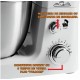 Mixer electric cu bol inox  - Hausberg HB-7625AB, 4.5 L, 700 W, 6 trepte -Alb