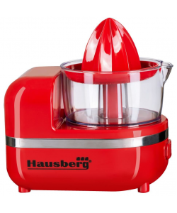 Robot bucatarie 3 in 1 Hausberg HB-7521RS, 5 palnii, 180 RPM, 150 W, Rosu