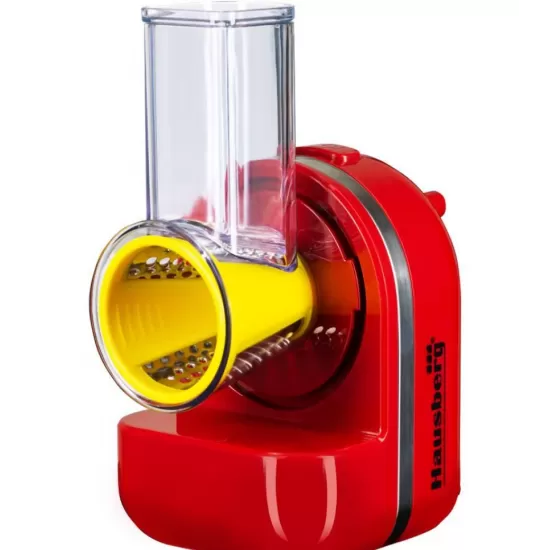 Robot bucatarie 3 in 1 Hausberg HB-7521RS, 5 palnii, 180 RPM, 150 W, Rosu Robot bucatarie 3 in 1 Hausberg HB-7521RS, 5 palnii, 180 RPM, 150 W, Rosu