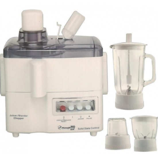 Robot De Bucatarie Multifunctional Hausberg HB-7520, 800W, 3 Viteze