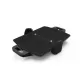 Sandwich-maker Hausberg HB631NG, 1600-1800W, Placi antiaderente, Negru/Inox Sandwich-maker Hausberg HB631NG, 1600-1800W, Placi antiaderente, Negru/Inox