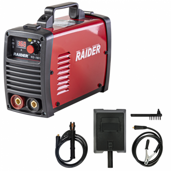 Aparat de sudura tip invertor RAIDER 160A, electrozi 1.5 - 4 mm, RD-IW180