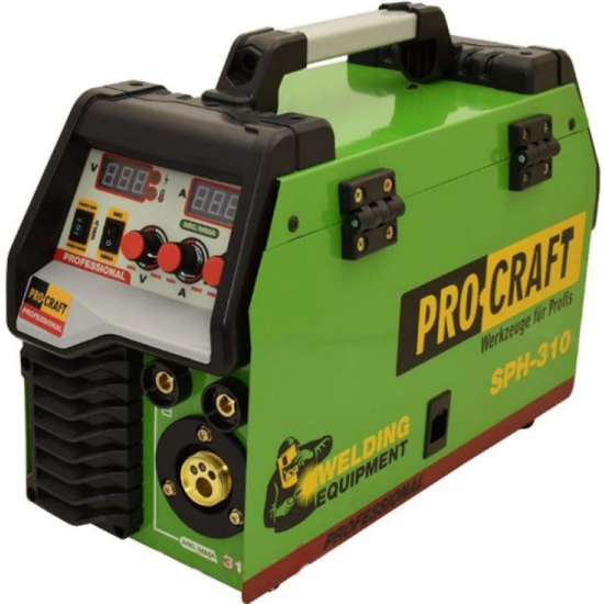 Aparate de sudura cu sarma, MIG-MAG-MMA 310A, 1.6-4mm, Procraft