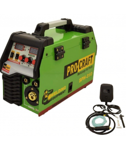 Aparate de sudura cu sarma, MIG-MAG-MMA 310A, 1.6-4mm, Procraft