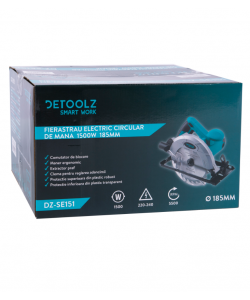 Fierastrau electric circular de mana 1500W 185mm