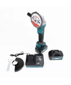 Flex Kraft cu 2 acumulatori 24 V, 6A, disc 100/115/125 mm