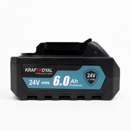 Flex Kraft cu 2 acumulatori 24 V, 6A, disc 100/115/125 mm