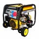 Stager FD 7500E3 generator open-frame, 6kW, trifazat, benzina, pornire electrica