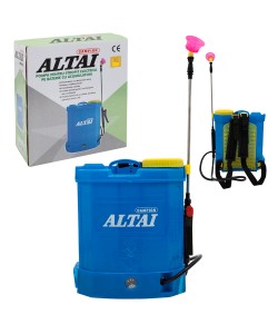Pompa de stropit cu acumulator Altai by Campion, 16L, 4 Bar, 3 duze incluse, Vermorel