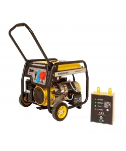 Stager FD 10000E3+ATS generator open-frame 8kW, trifazat, benzina, automatizare