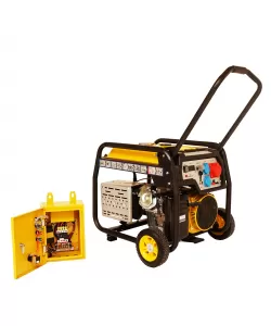 Stager FD 10000E3+ATS generator open-frame 8kW, trifazat, benzina, automatizare