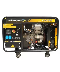 Stager YDE12E Generator open frame 8.5kW, monofazat, diesel, pornire la cheie