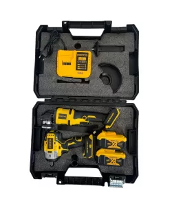 Trusa Werstil , Masina de insurubat 320 N.M. / Polizor Unghiular , 2 acumulatori 36 V 5 Ah Trusa Werstil , Masina de insurubat 320 N.M. / Polizor Unghiular , 2 acumulatori 36 V 5 Ah