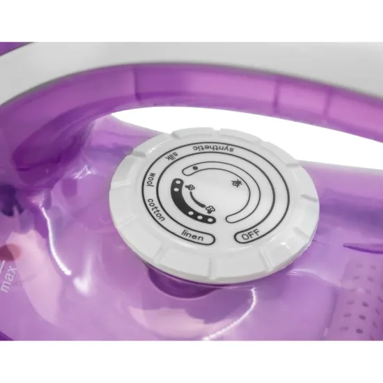 Fier de calcat cu abur BÖHM Home BIC-2201PW, 2200W, rezervor 250 ml, talpa ceramica