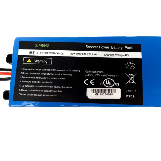 Acumulator reincarcabil REPLICA XIAOMI Li-Ion 36V 7.8 Ah 280 Wh