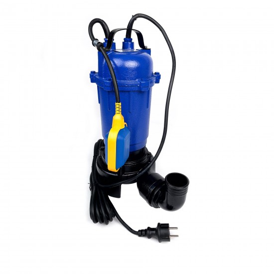 Pompa de apa murdara submersibila cu tocator si cutit exterior Zenith Premium , 3.0kW, 15000L/h, Fonta