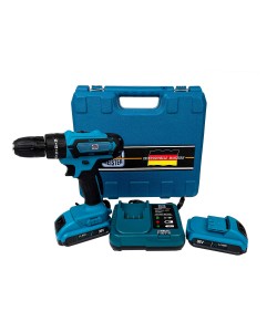 Autofiletanta de Gaurit si Insurubat German Meister 36V, 5 Ah Albastra cu 2 Acumulatori + 30 Accesorii