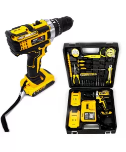 Masina de gaurit si insurubat ProTools 24V, 8Ah, 30 Accesorii, 2 Acumulatori Masina de gaurit si insurubat ProTools 24V, 8Ah, 30 Accesorii, 2 Acumulatori