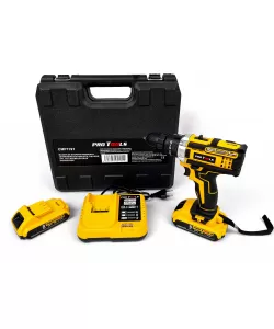 Masina de gaurit si insurubat ProTools 24V, 8Ah, 30 Accesorii, 2 Acumulatori Masina de gaurit si insurubat ProTools 24V, 8Ah, 30 Accesorii, 2 Acumulatori