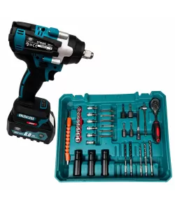 Bormasina cu Impact Vermark Starke 36V, 8Ah, Cu 2 Acumulatori, 850 N/M, 3500 RPM 38 accesorii Bormasina cu Impact Vermark Starke 36V, 8Ah, Cu 2 Acumulatori, 850 N/M, 3500 RPM 38 accesorii