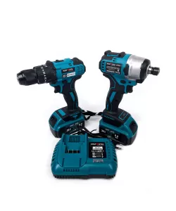 Set Masina De Gaurit si Infiletat Si Masina De Insurubat cu Impact KraftRoyal 2 Acumulatori 36V 8Ah Set Masina De Gaurit si Infiletat Si Masina De Insurubat cu Impact KraftRoyal 2 Acumulatori 36V 8Ah