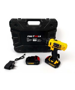 Masina de gaurit si insurubat (Bormasina) cu impact ProTools 36V, 8Ah, 119 Piese, 2 Acumulatori