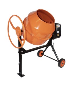 Betoniera Ural, 1250 W, 195L, coroana din fonta, pe rulment