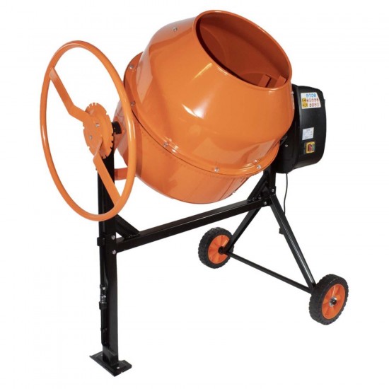 Betoniera Ural, 1250 W, 195L, coroana din fonta, pe rulment