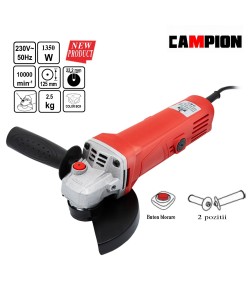 Flex Polizor unghiular Altai, 1350 W, 11000 RPM, 125 MM, Rosu