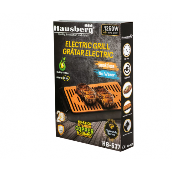 Gratar Fara fum hausberg hb-537 smokeless barbeque