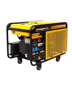 Stager YDE12E3 Generator open frame 8kW, trifazat, diesel, pornire la cheie Stager YDE12E3 Generator open frame 8kW, trifazat, diesel, pornire la cheie
