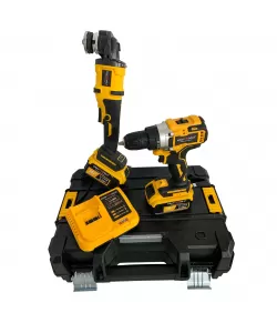 Trusa KraftWorld Masina de gaurit si insurubat /Polizor unghiular, 2 acumulatori 36V 8 Ah Trusa KraftWorld Masina de gaurit si insurubat /Polizor unghiular, 2 acumulatori 36V 8 Ah