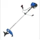 Motocoasa benzina Ural 8.5 CP, 52cmc, 12000rpm, 20 de accesorii incluse , carcasa albastra