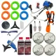 Motocoasa benzina Ural 8.5 CP, 52cmc, 12000rpm, 20 de accesorii incluse  , carcasa albastra